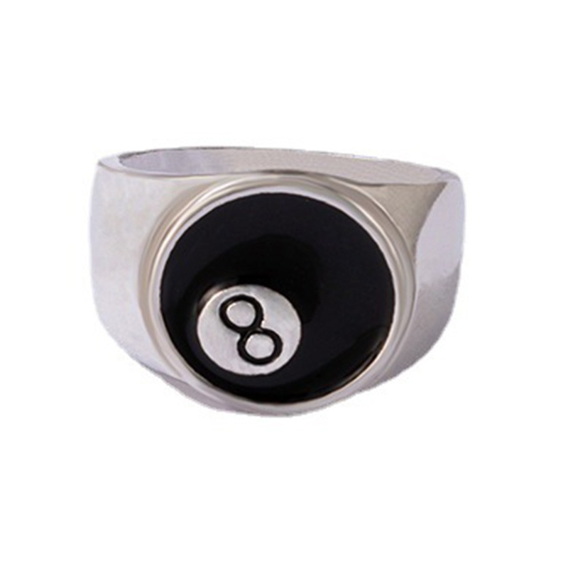 Set 4 Nhẫn Tai Nghe Màu Đen Phong Cách Punk G