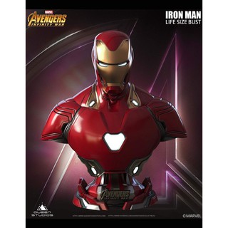 File in 3D mô hình Iron Man MK50 Bust