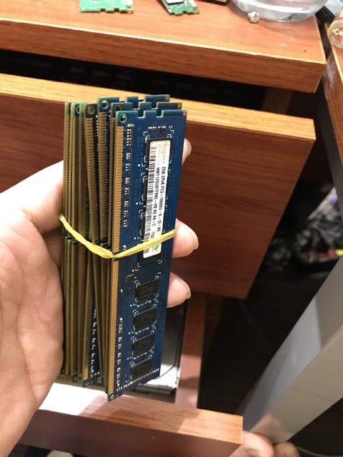 Ram PC DDR2 DDR3 1gb tháo máy đẹp giá rẻ như đồng nát có số lượng