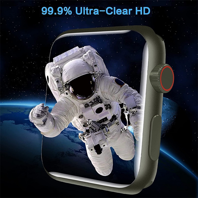 Kính Cường Lực HD Bảo Vệ Màn Hình Đồng Hồ Apple Watch 45mm 41mm 44mm 40mm 42mm 38mm 7 6 5 4 3 Se