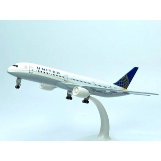 Mô hình máy bay united kim loại 20cm