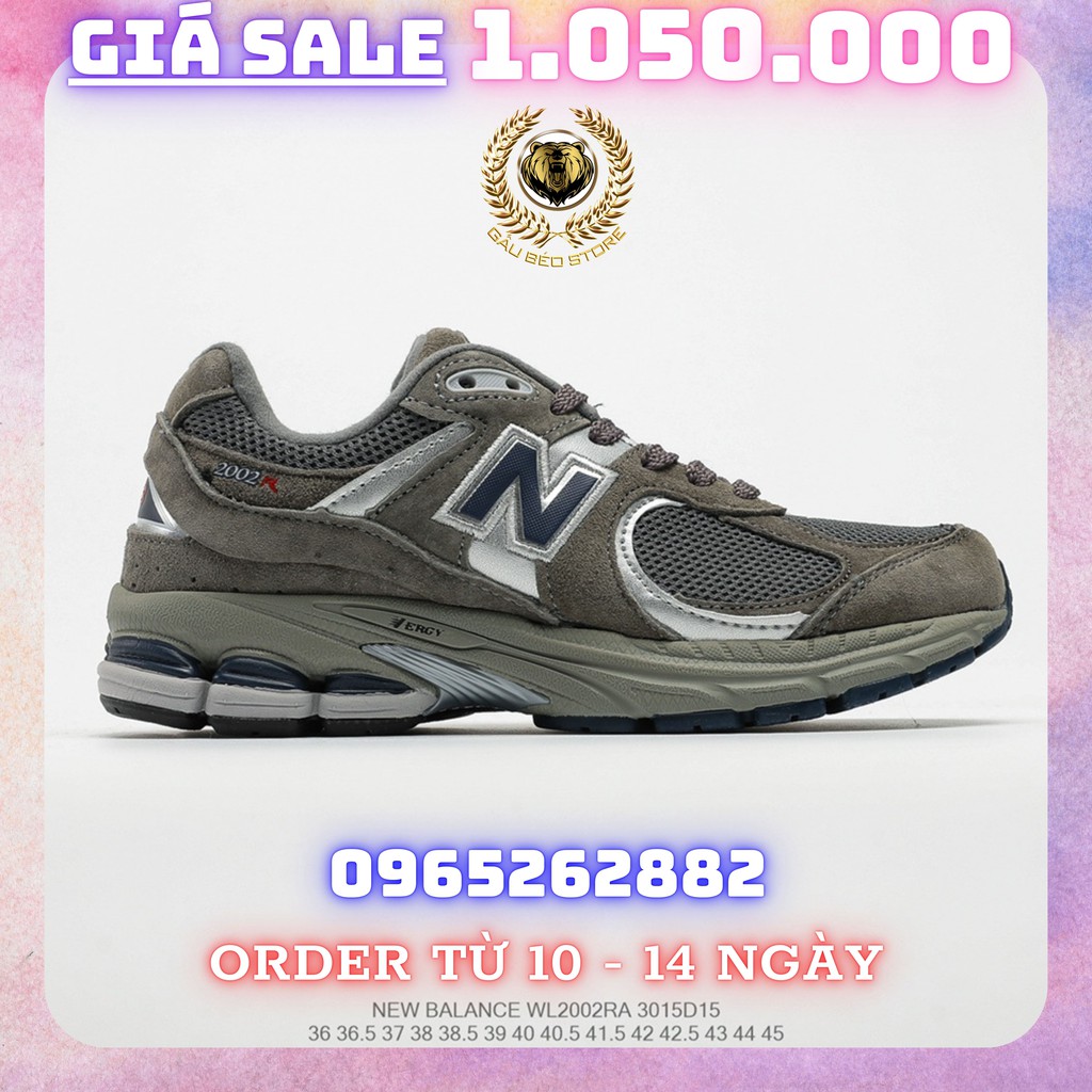 Order 1-2 Tuần + Freeship Giày Outlet Store Sneaker _New Balance WL2002RA MSP: 3015D151 gaubeaostore.shop