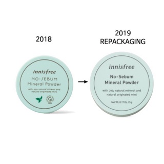 Phấn phủ kiềm dầu Innisfree No Sebum