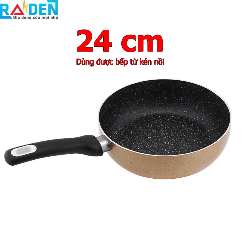 [Chính hãng] Chảo chống dính 24cm Elmich EL-2024MN dùng được trên bếp gas, bếp hồng ngoại, bếp từ