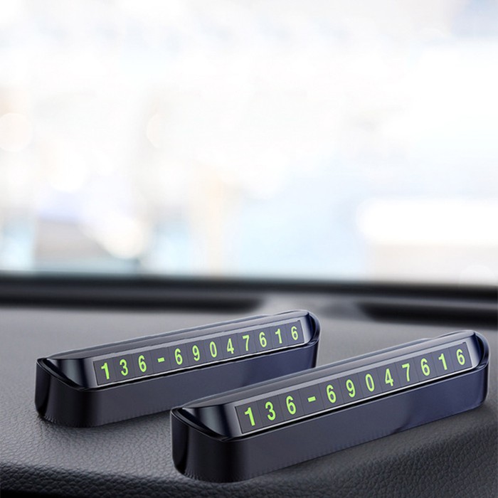Bảng số điện thoại Baseus Tock Temporary dùng trên xe hơi (Nam châm, nhựa cao cấp ABS) - Phâ Phối chính hãng | BigBuy360 - bigbuy360.vn