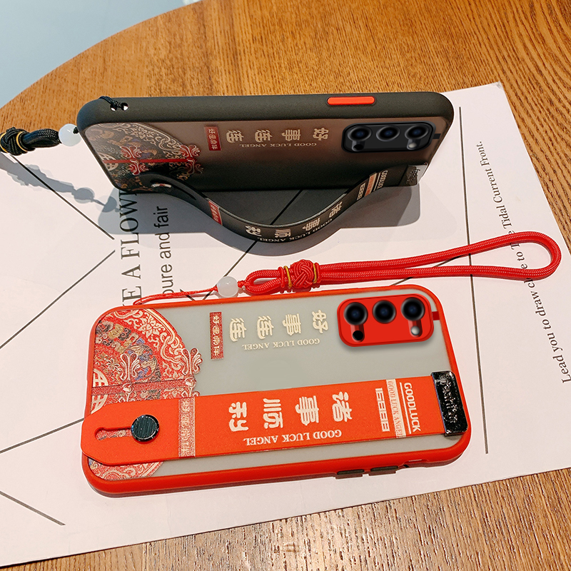 Ốp Lưng Có Dây Đeo Cổ Tay Cho Oppo A73 A31 Ax7 Ax5 A3 A92 S A8 | BigBuy360 - bigbuy360.vn