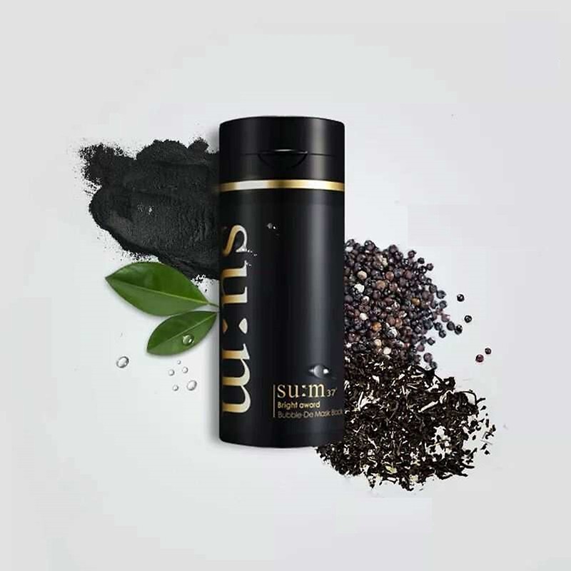 Mặt Nạ Sủi Bọt Thải Độc Dễ Chịu Nhất Của Sum Sum37 Bright Award Bubble-De Mask Black 50ml