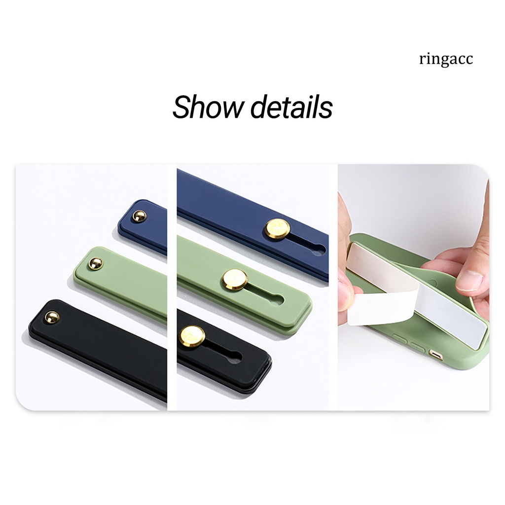 Vòng Nhẫn Đỡ Điện Thoại Bằng Silicon Màu Kẹo Đa Năng