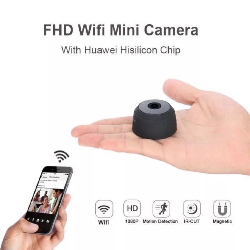 [BH 12 tháng] Camera wifi giám sát A9 Full HD  - tích hợp pin | BigBuy360 - bigbuy360.vn