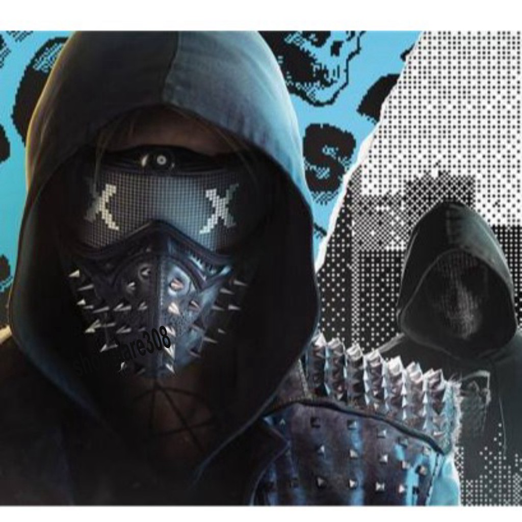 (Hàng Mới Về) Mặt Nạ Hóa Trang Halloween Đính Đinh Tán Death God 1-Mặt nạ hóa trang Halloween ác quỷ đính đinh tán