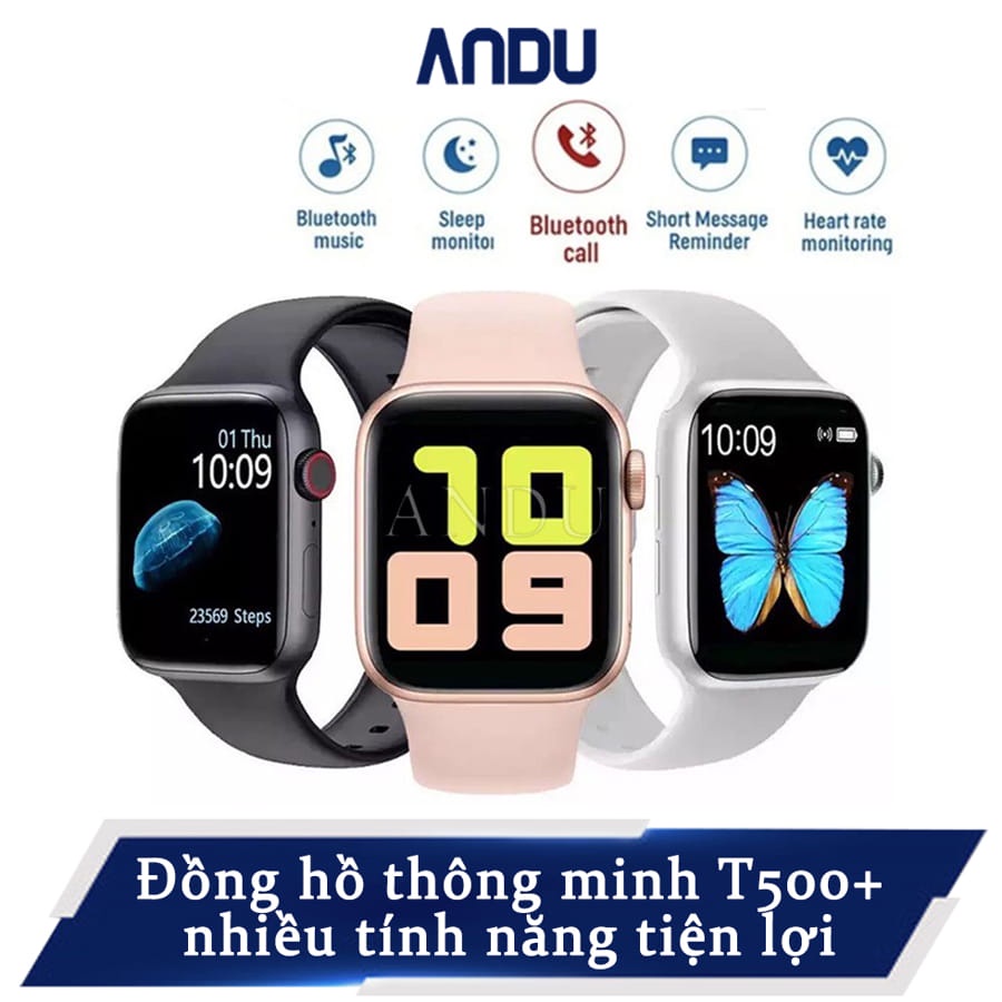 Đồng Hồ Thông Minh Điện Tử Thể Thao Nam Nữ Kết Nối Với Android/IOS Tích Hợp Nhiều Chức Năng Đi Kèm Chống Nước