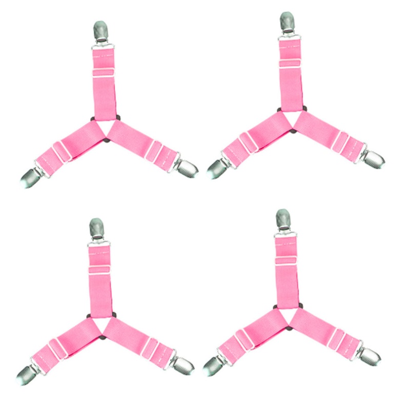 Bộ 4 Dây Cố Định Drap giường Co Giãn Đa Năng