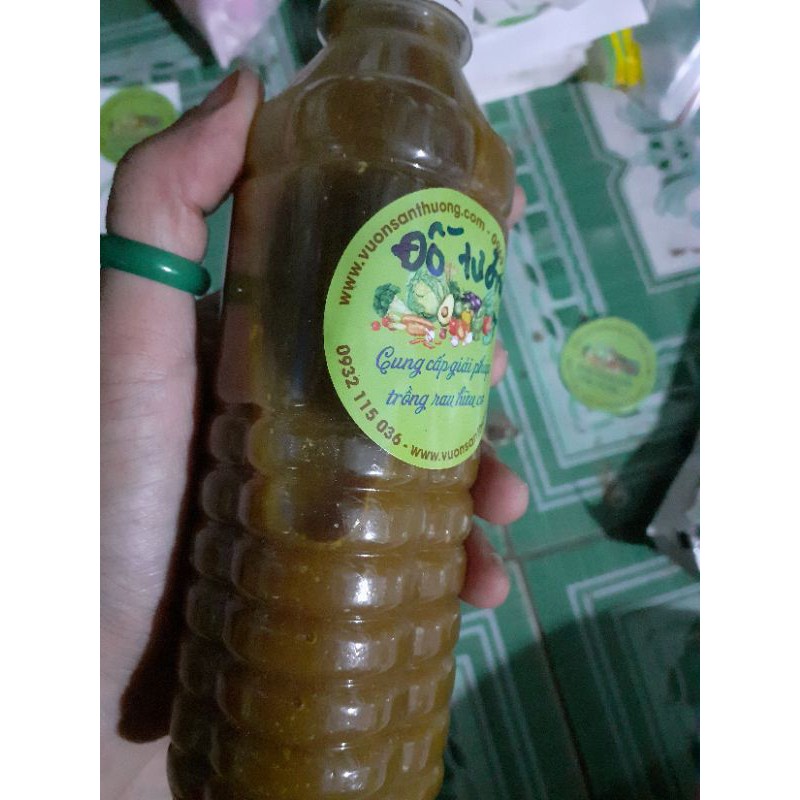 Phân Đỗ Tương (Đậu Nành) Đã Ủ Chai Gần 350ml, Lên Men Cây Có Thể Hấp Thụ Nhanh, Đạm Cao Trong Các Phân Hữu Cơ