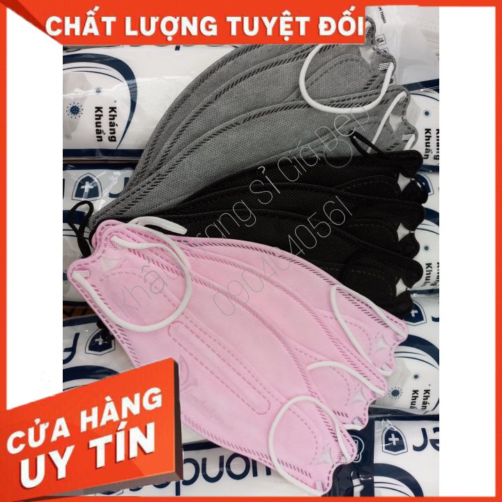 Khẩu Trang KF94 Mix Màu Giá Siêu Rẻ (1 Thùng 300 Cái )