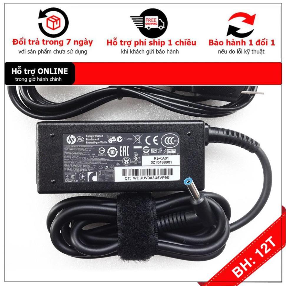 [BH12TH] [- Sạc Laptop HP Stream 11 13 14 19.5V 2.31A Hàng mới 100% Bảo Hành 12 Tháng Lỗi 1 Đổi 1! ZIN
