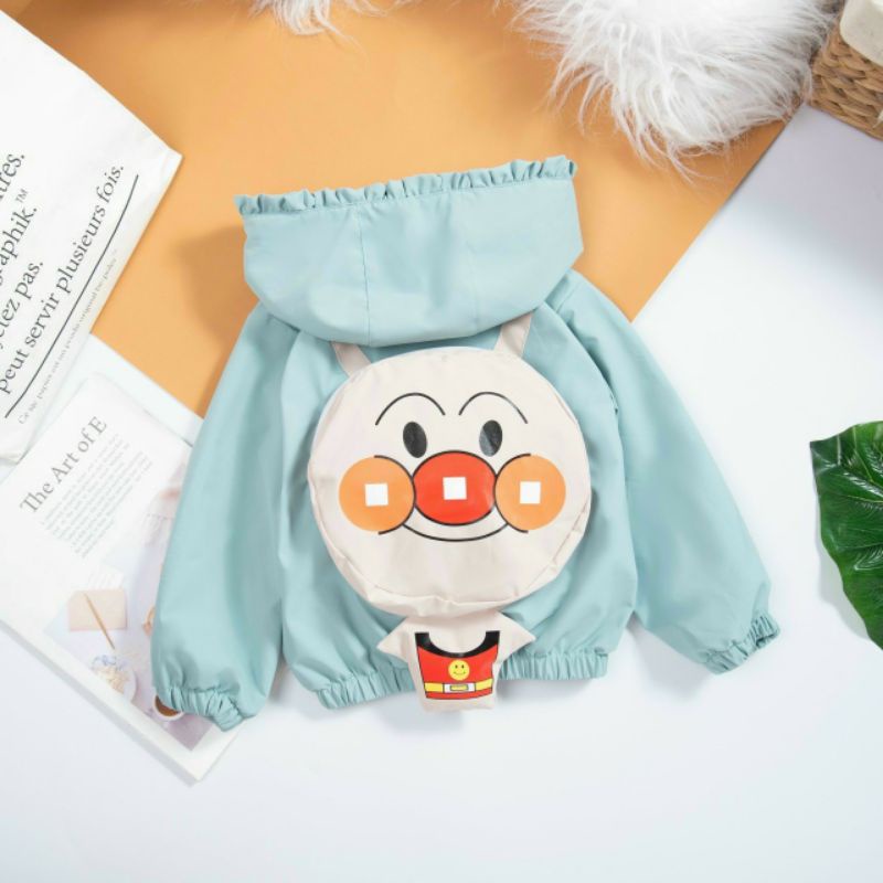 Áo khoác 2 lớp lót đẹp cho bé gái 2- 6 tuổi