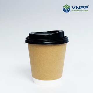 Cốc/ly giấy Kraft 2 lớp 10oz - 300ml