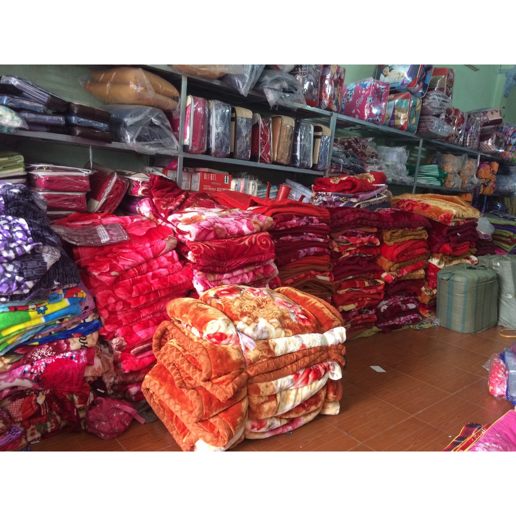 CHĂN NHUNG SIÊU NHẸ 2KG MỀM MỊN GIÁ KHO