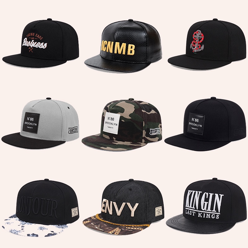 Mũ Lưỡi Trai Thêu Chữ N 86 Phong Cách Hip Hop Cá Tính