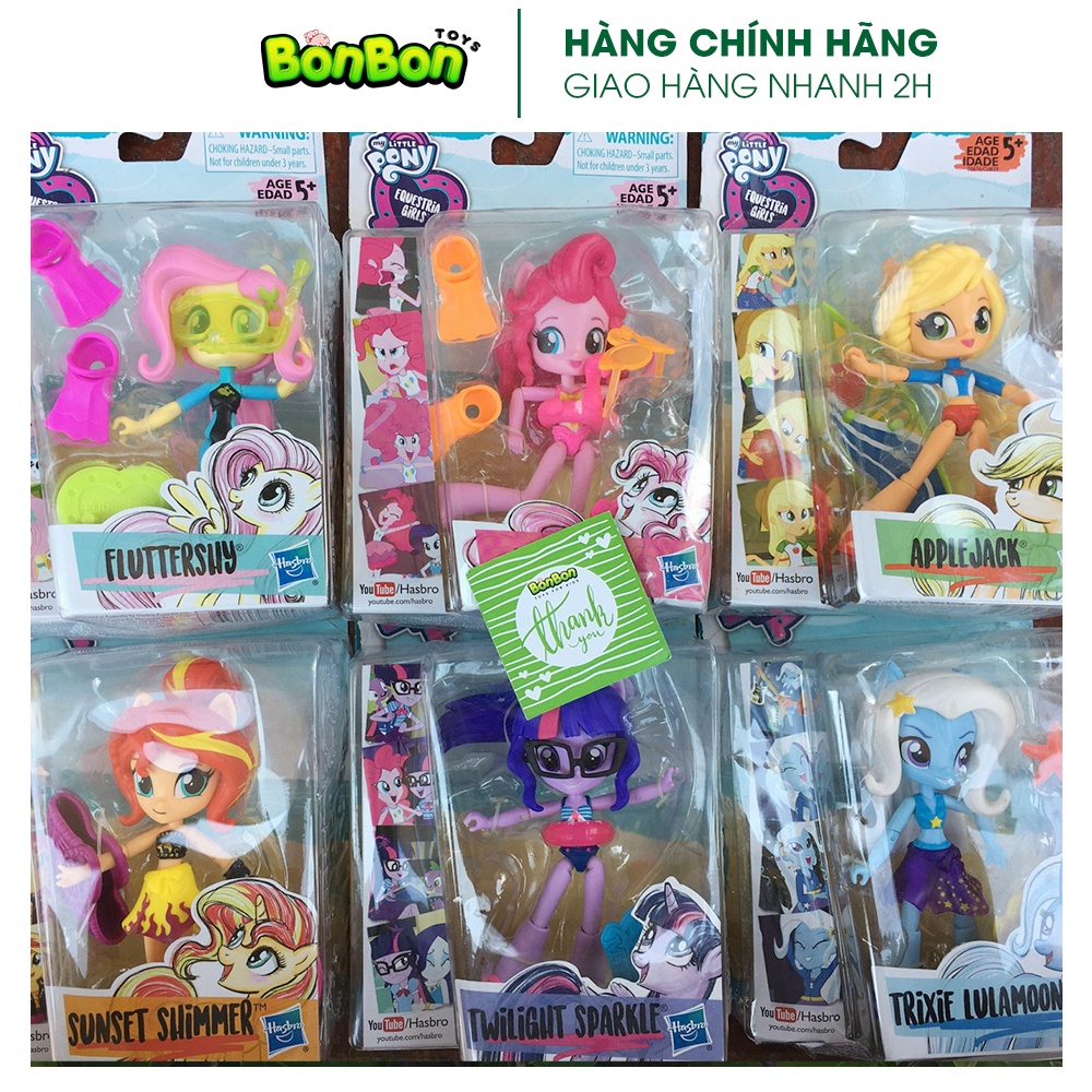 Set 6 búp bê Pony + phụ kiện đáng yêu (hàng xuất xịn Fullbox)