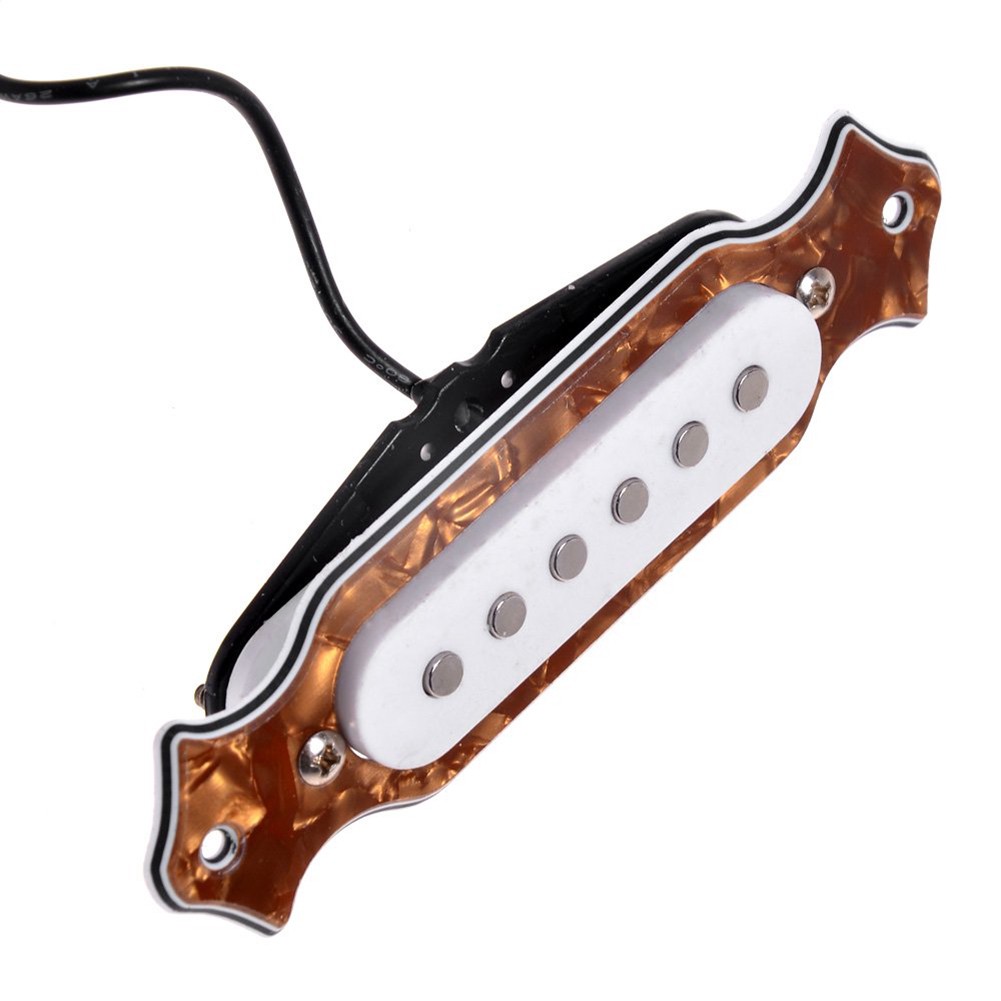 Bộ thiết bị pick up đàn ghita 6 dây kèm núm vặn điều chỉnh tone/âm thanh l23