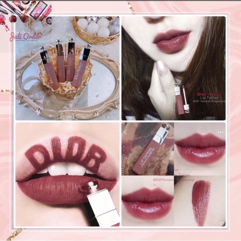 son Dior Lip Tattoo màu 491