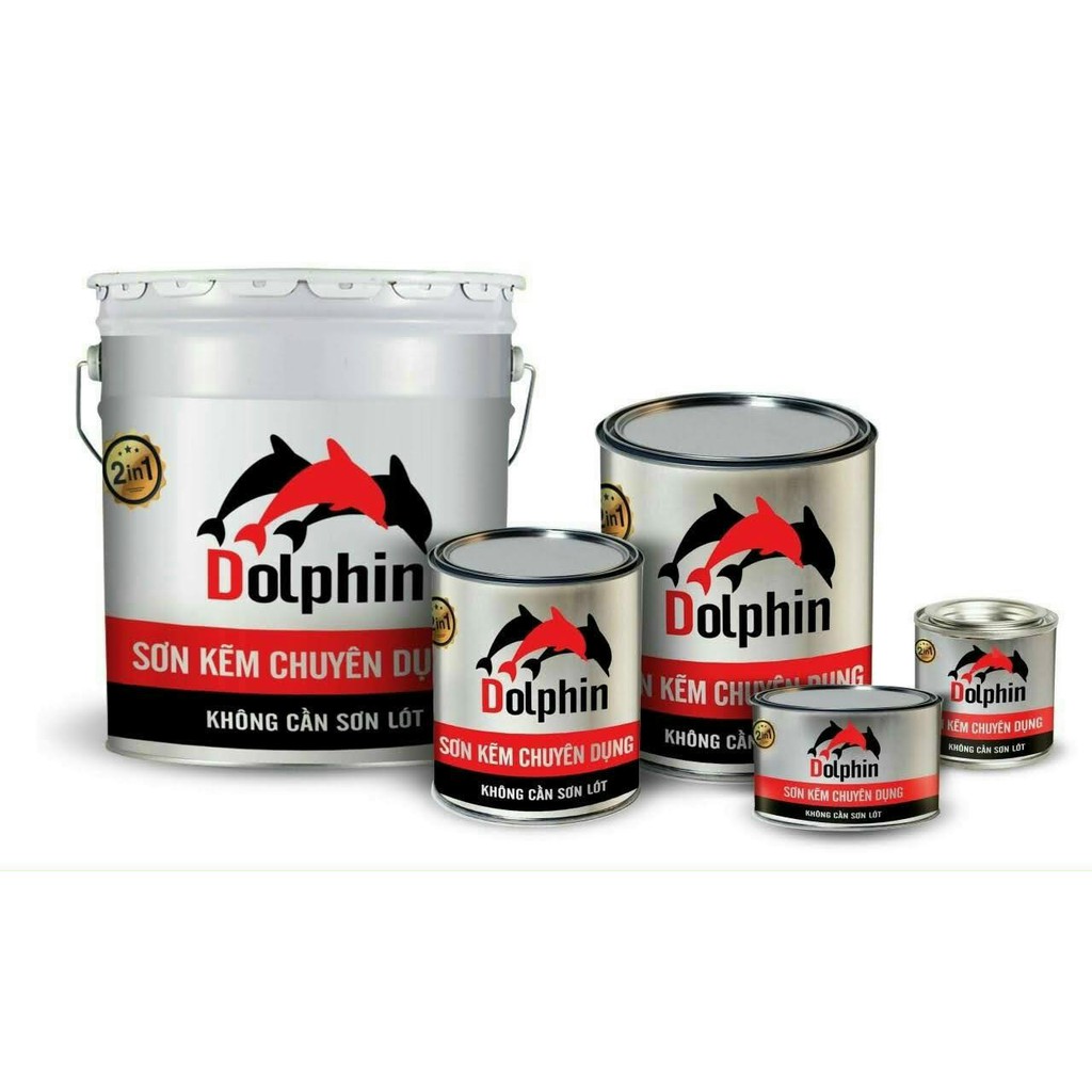 Sơn kẽm chuyên dụng 1k dolphin 2700g