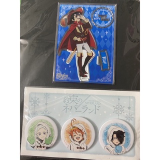 sẵn huy hiệu, mô hình offical The Promised Neverland JumpFes2020