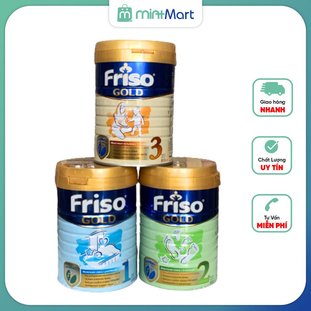 Sữa Friso Gold Nội địa Nga đủ số 1,2,3 lon 800gr
