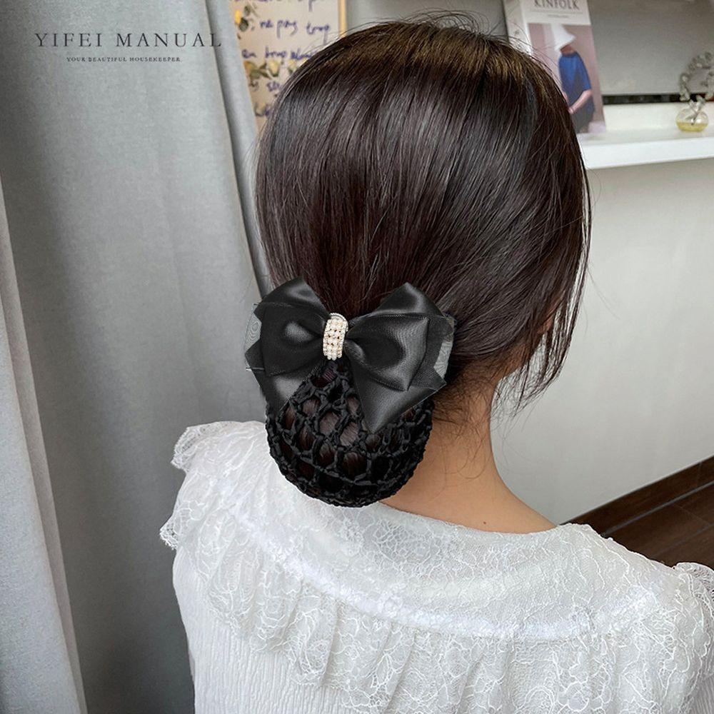 Kẹp Tóc Nơ Lớn Thanh Lịch Cho Nữ