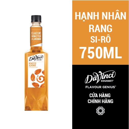 Siro Hạnh Nhân Rang / Roasted Almond Syrup - DaVinci Gourmet
