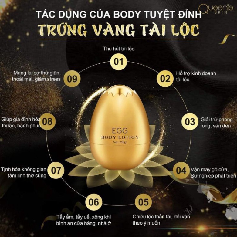 Body Trứng Vàng EGG Chính Hãng