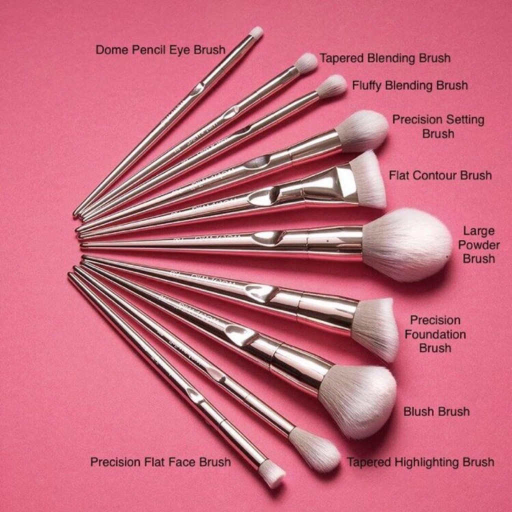 Bộ cọ Wet N Wild 10-piece Pro Line Brush Set (kèm túi chuyên nghiệp)