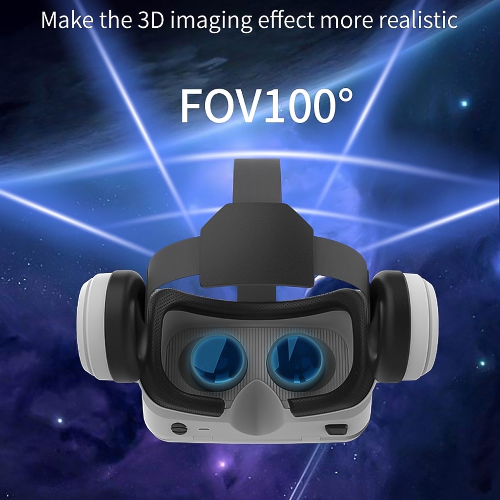 Kính thực tế ảo 3D Vr Shinecon SC -G15E cho điện thoại 4.7-7 ins Mẫu mới 2022 -dc4879