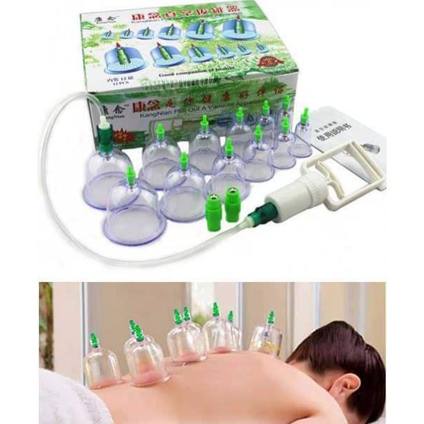 Dụng Cụ Giác Hơi 12 Món Không Cần Lửa