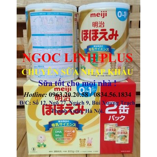 Sữa Meiji số 0 - Hàng Nội Địa Nhật Bản (NMEB0 - 800g)