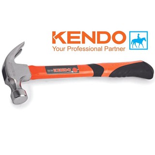 Búa nhổ đinh đóng đinh cán nhựa lõi thép 8OZ 280mm CS TPR KENDO 25107