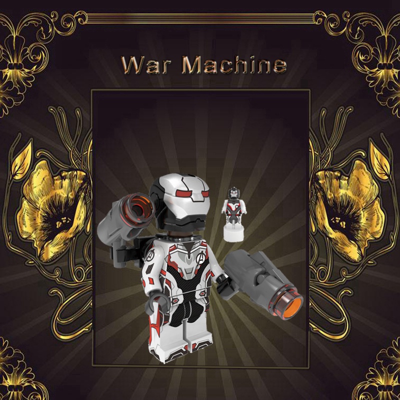 Đồ Chơi Lắp Ráp Mô Hình Nhân Vật Iron Man Stan Lee War