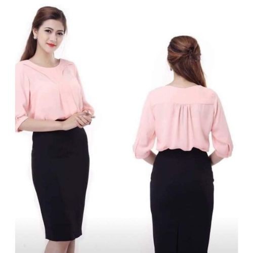 Chân Váy Bút Chì💖𝑭𝑹𝑬𝑬𝑺𝑯𝑰𝑷💖Chân Váy Dáng Dài Cạp Cao Dáng Công Sở Xẻ Tà Sau | BigBuy360 - bigbuy360.vn