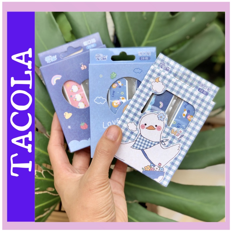 Hộp Băng Cá Nhân Cute 20 Miếng Trái Cây Đáng Yêu Mẫu Mới 2021 BCN01