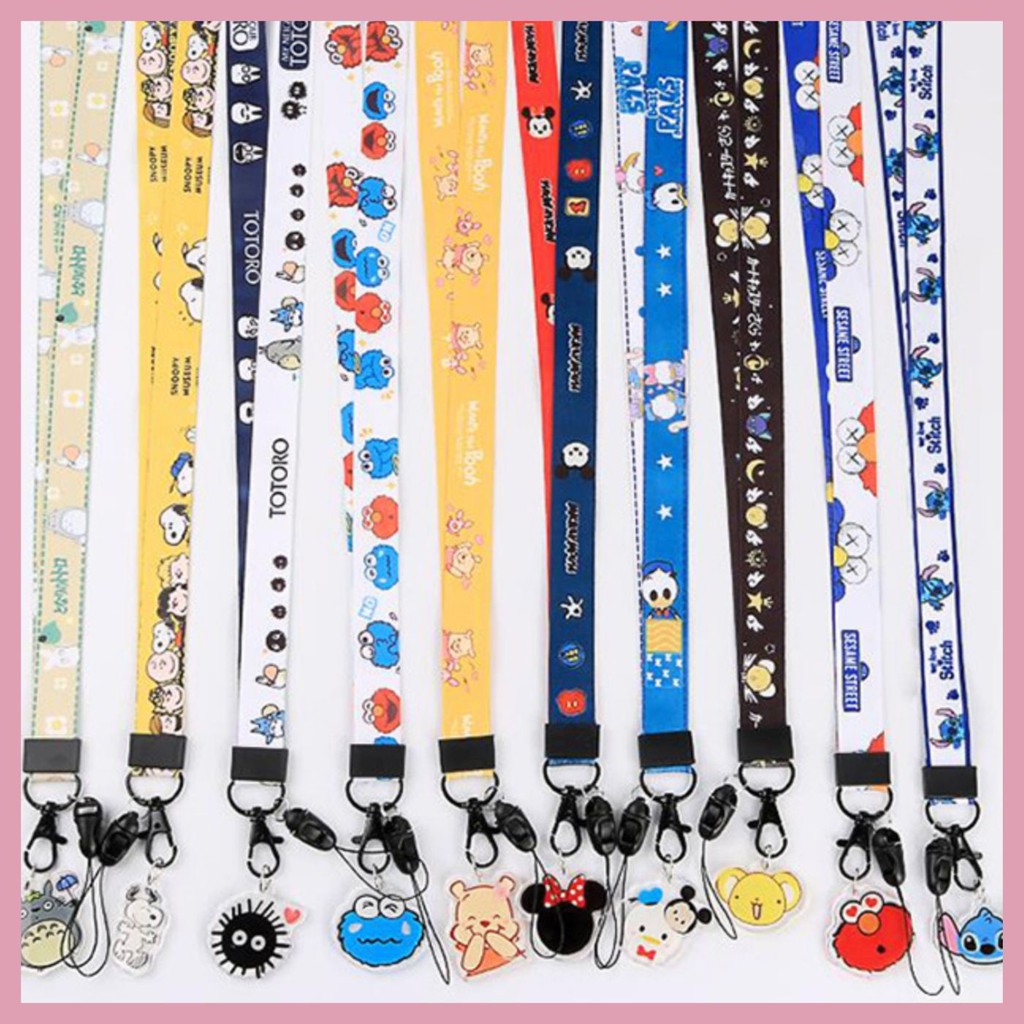 DÂY ĐEO ĐIỆN THOẠI/ DÂY STRAP CARTOON SIÊU CHẮC CHẮN