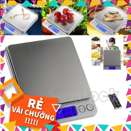 Cân tiểu ly điện tử I2000 cỡ 3kg