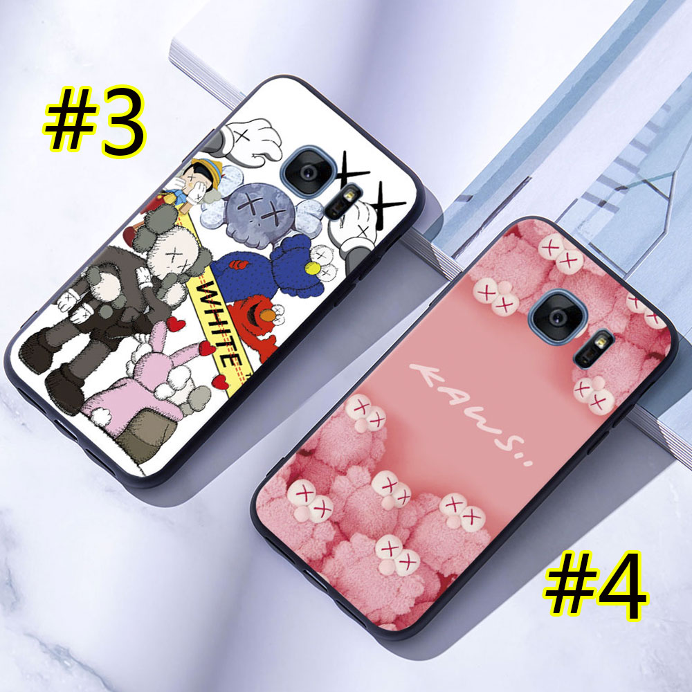 Ốp điện thoại mềm in hình Kaws cho Samsung Galaxy S7 Edge S8 S9 Plus