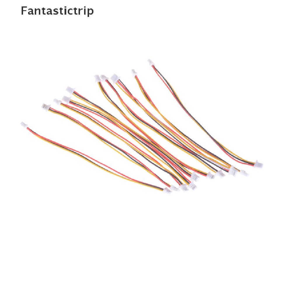 Set 10 Dây Cáp Nối 3 Chấu Mini Micro SH 1.0mm 100MM
