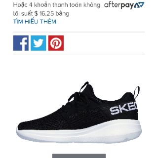 Giày Skechers lưới đen nữ