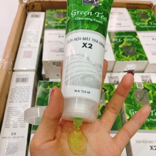 Sửa rửa mặt trà xanh x2