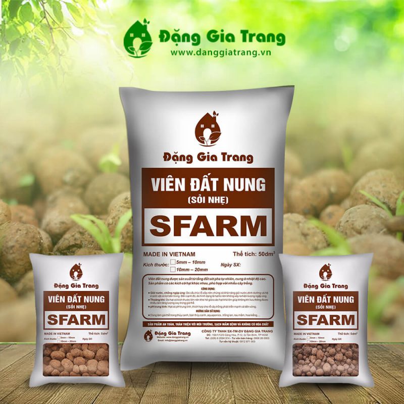 Viên đất nung (sỏi nhẹ) túi 50dm3