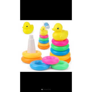 Đồ chơi vịt ném vòng cho bé