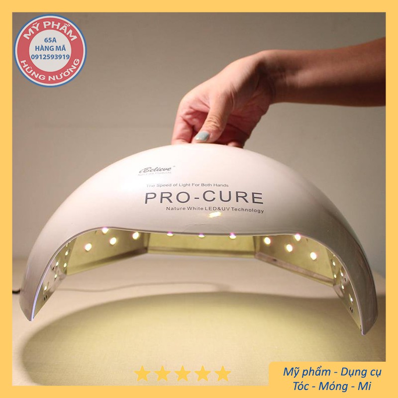 Đèn gel hơ móng Pro Cure 72W đôi