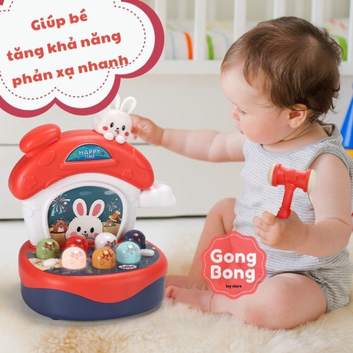 Đồ chơi đập chuột cho bé, đồ chơi thông minh kích thích khả năng phản xạ của trẻ Gong Bong store (hàng hot)